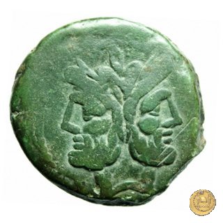 174/1 - asse A. Caecilius 169-158 a.C. (Roma)