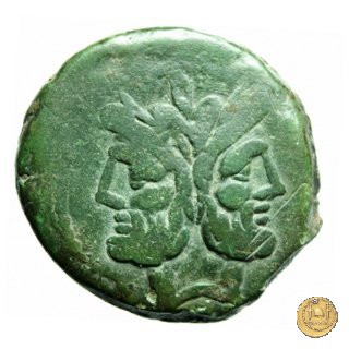 174/1 - asse A. Caecilius 169-158 BC (Roma)