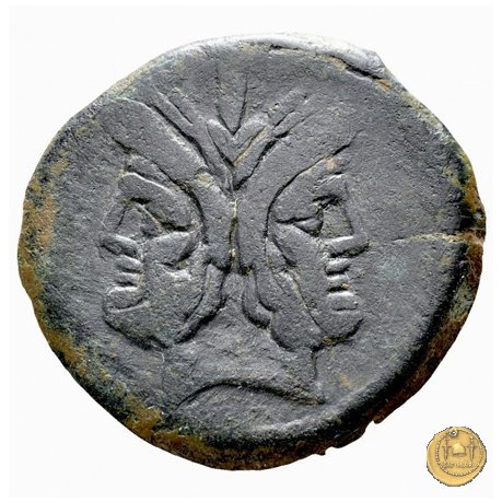 174/1 - asse A. Caecilius 169-158 BC (Roma)