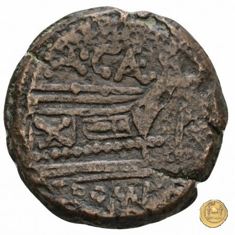 174/1 - asse A. Caecilius 169-158 BC (Roma)