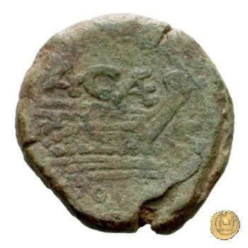 174/2 - semisse A. Caecilius 169-158 BC (Roma)