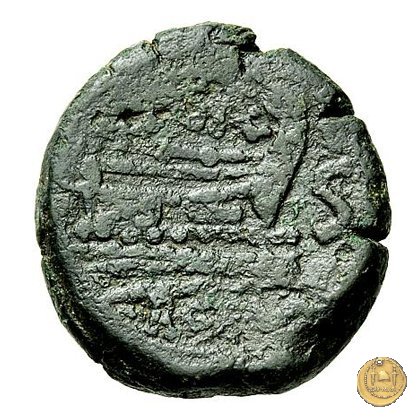 174/2 - semisse A. Caecilius 169-158 BC (Roma)