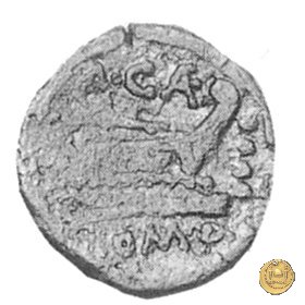 174/3 - triente A. Caecilius 169-158 BC (Roma)