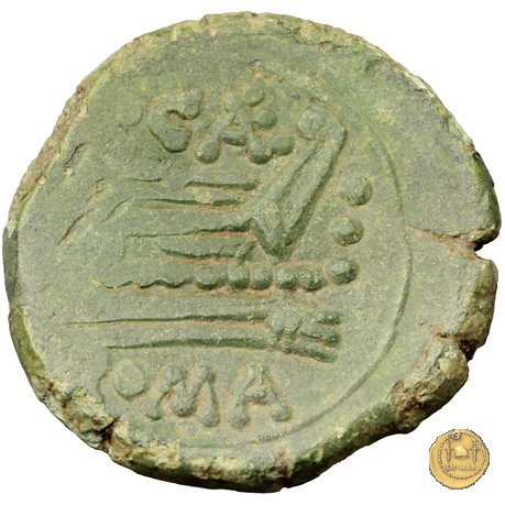 174/4 - quadrante A. Caecilius 169-158 BC (Roma)