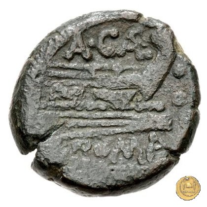 174/5 - sestante A. Caecilius 169-158 BC (Roma)
