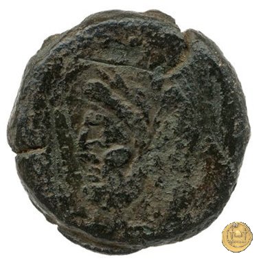 175/1 - asse C. Sae(nius) 169-158 BC (Roma)
