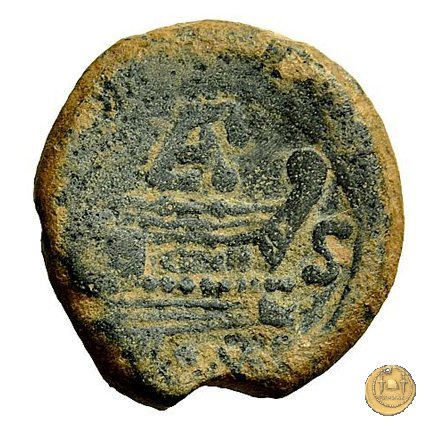 176/2 - semisse 169-158 BC (Roma)