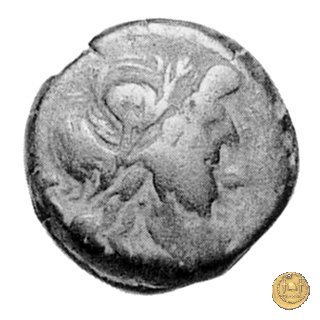 180/2 - semisse (Cluvius) Saxula 169-158 BC (Roma)