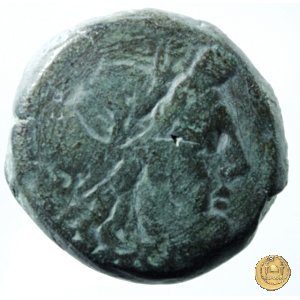 180/2 - semisse (Cluvius) Saxula 169-158 BC (Roma)