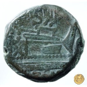 180/2 - semisse (Cluvius) Saxula 169-158 BC (Roma)