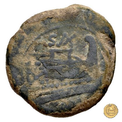 180/3 - triente (Cluvius) Saxula 169-158 BC (Roma)