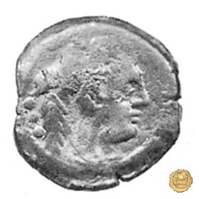 180/4 - quadrante (Cluvius) Saxula 169-158 BC (Roma)