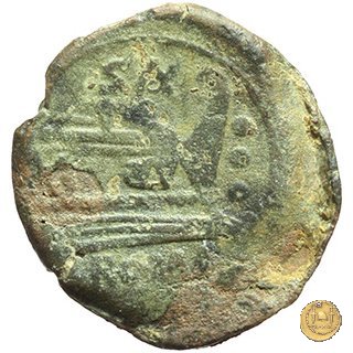 180/4 - quadrante (Cluvius) Saxula 169-158 BC (Roma)