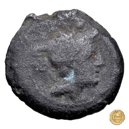 180/5 - sestante (Cluvius) Saxula 169-158 BC (Roma)