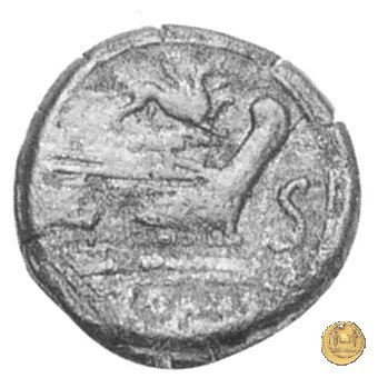 182/3 - semisse 169-158 a.C. (Roma)