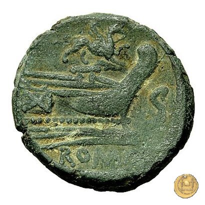 182/3 - semisse 169-158 BC (Roma)