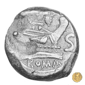 184/2 - semisse 169-158 BC (Roma)