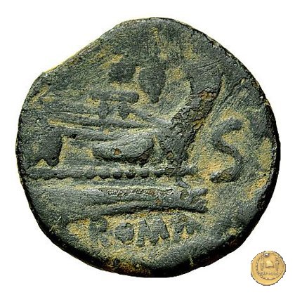 184/2 - semisse 169-158 BC (Roma)