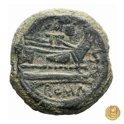 184/2 - semisse 169-158 BC (Roma)