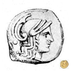 184/6 - oncia 169-158 BC (Roma)