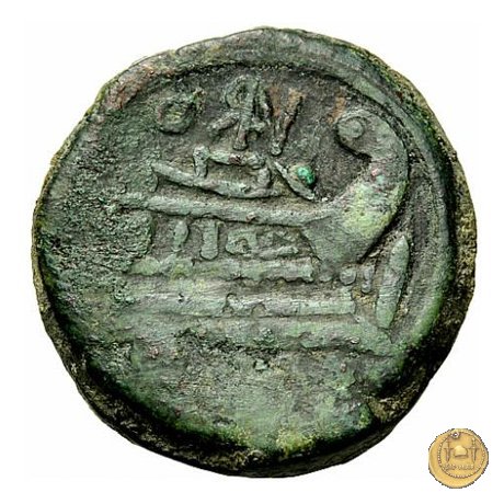 185/1 - asse A. Terentius Varro 169-158 BC (Roma)