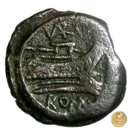 185/1 - asse A. Terentius Varro 169-158 BC (Roma)