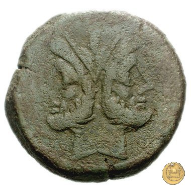 186/1 - asse L. Licinius Murena 169-158 BC (Roma)