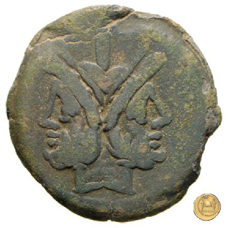 186/1 - asse L. Licinius Murena 169-158 BC (Roma)