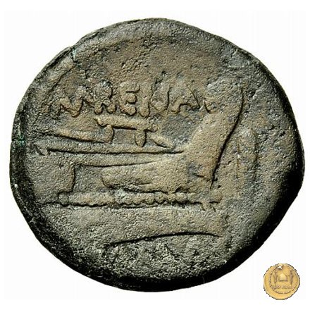 186/1 - asse L. Licinius Murena 169-158 BC (Roma)