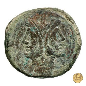 186/1 - asse L. Licinius Murena 169-158 BC (Roma)