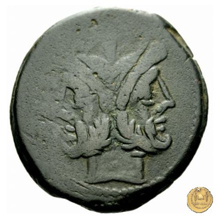 186/1 - asse L. Licinius Murena 169-158 BC (Roma)