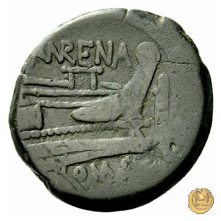 186/1 - asse L. Licinius Murena 169-158 BC (Roma)