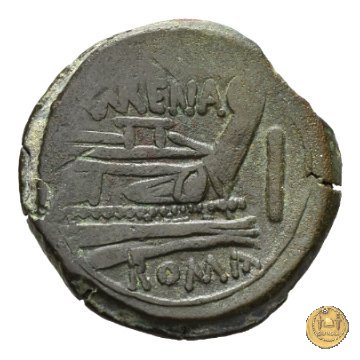 186/1 - asse L. Licinius Murena 169-158 BC (Roma)