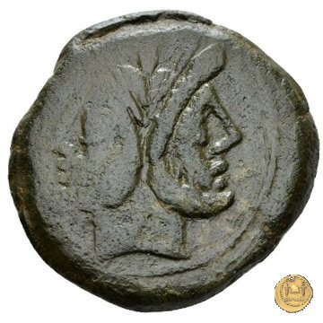 186/1 - asse L. Licinius Murena 169-158 BC (Roma)