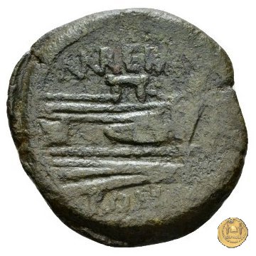 186/1 - asse L. Licinius Murena 169-158 BC (Roma)