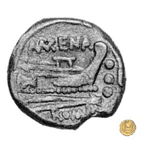 186/4 - quadrante L. Licinius Murena 169-158 BC (Roma)