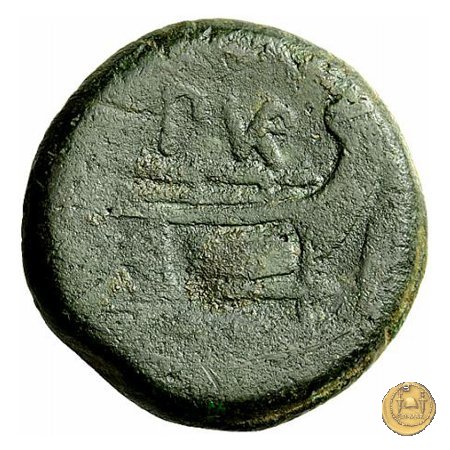 187/2 - asse Furius Purpureo 169-158 BC (Roma)