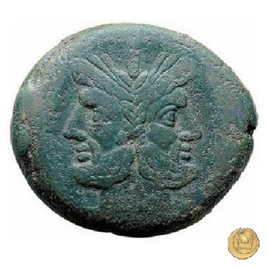 187/2 - asse Furius Purpureo 169-158 BC (Roma)