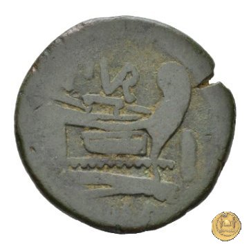 187/2 - asse Furius Purpureo 169-158 BC (Roma)