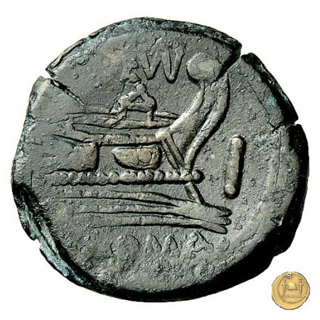 188/1 - asse Opimius 169-158 BC (Roma)