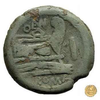 188/1 - asse Opimius 169-158 BC (Roma)