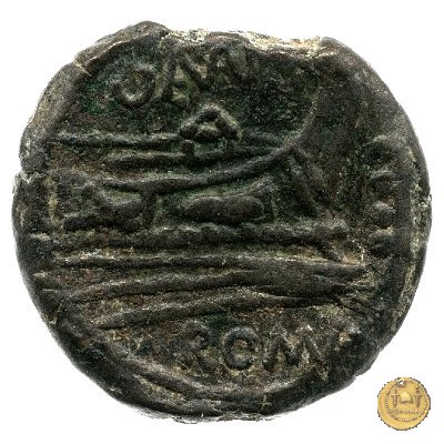 188/3 - triente Opimius 169-158 BC (Roma)