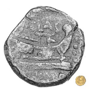 189/3 - triente P. Cornelius Blasio 169-158 a.C. (Roma)