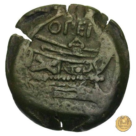 190/1 - asse Opimius 169-158 BC (Roma)