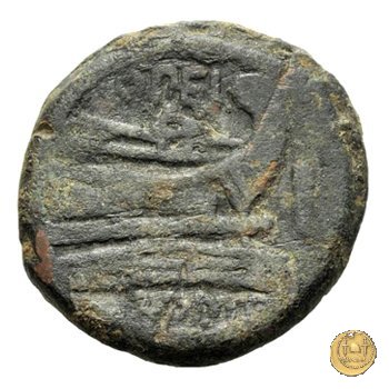 190/1 - asse Opimius 169-158 BC (Roma)