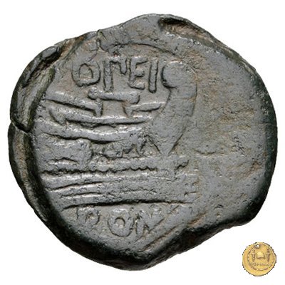 190/1 - asse Opimius 169-158 BC (Roma)