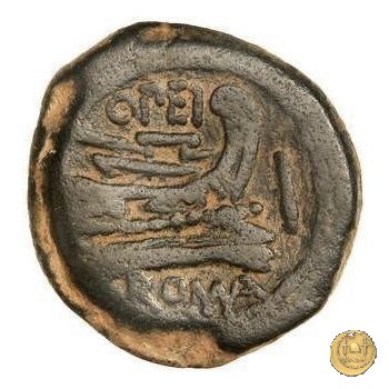 190/1 - asse Opimius 169-158 BC (Roma)