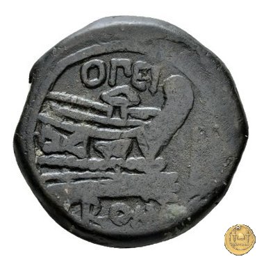 190/1 - asse Opimius 169-158 BC (Roma)