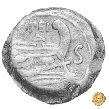 190/2 - semisse Opimius 169-158 BC (Roma)