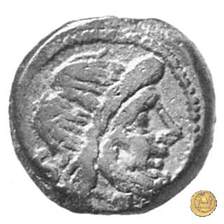 190/2 - semisse Opimius 169-158 BC (Roma)